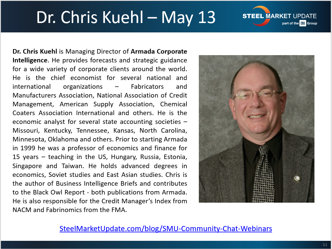 Chris Kuehl May 13 2020 Webinar